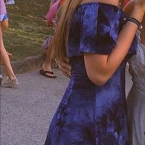 Off the shoulder dress